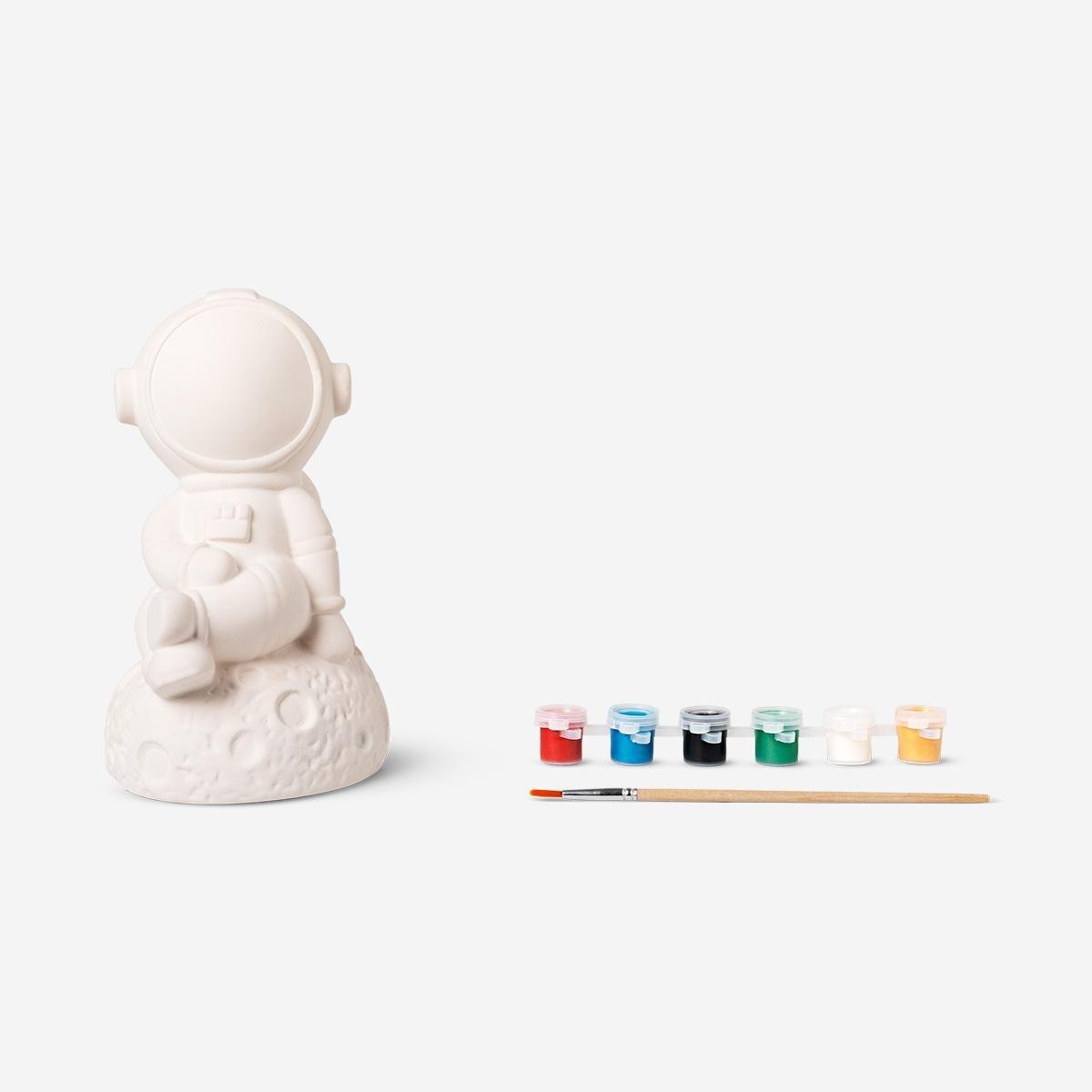 Multicolour paint-your-own money box