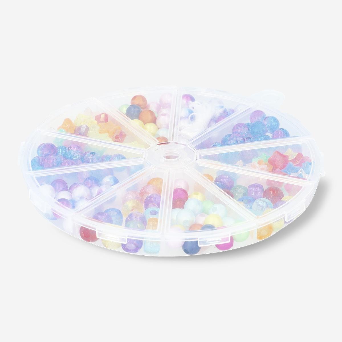 Multicolour craft bead set