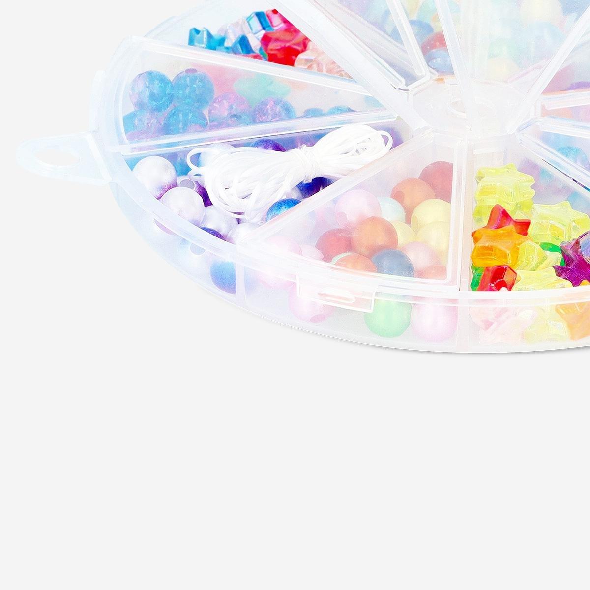 Multicolour craft bead set