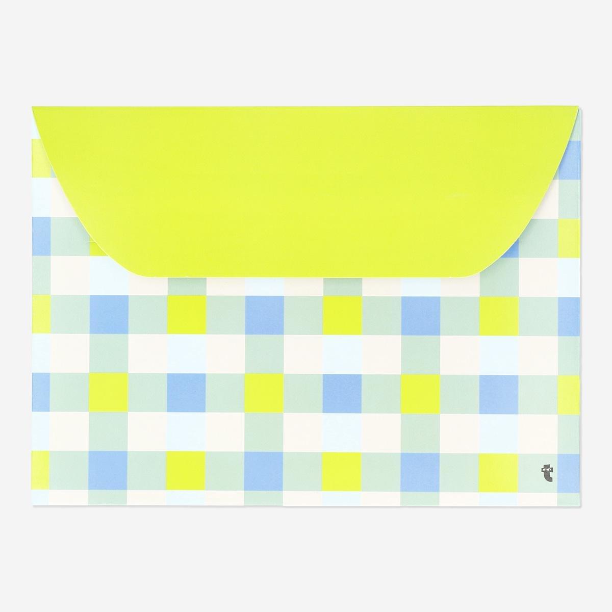 Blue document folders