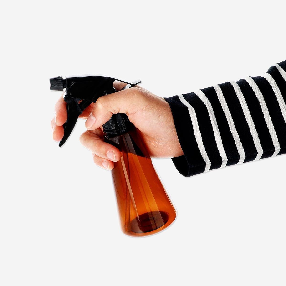 Brown mist spray bottle. 250 ml