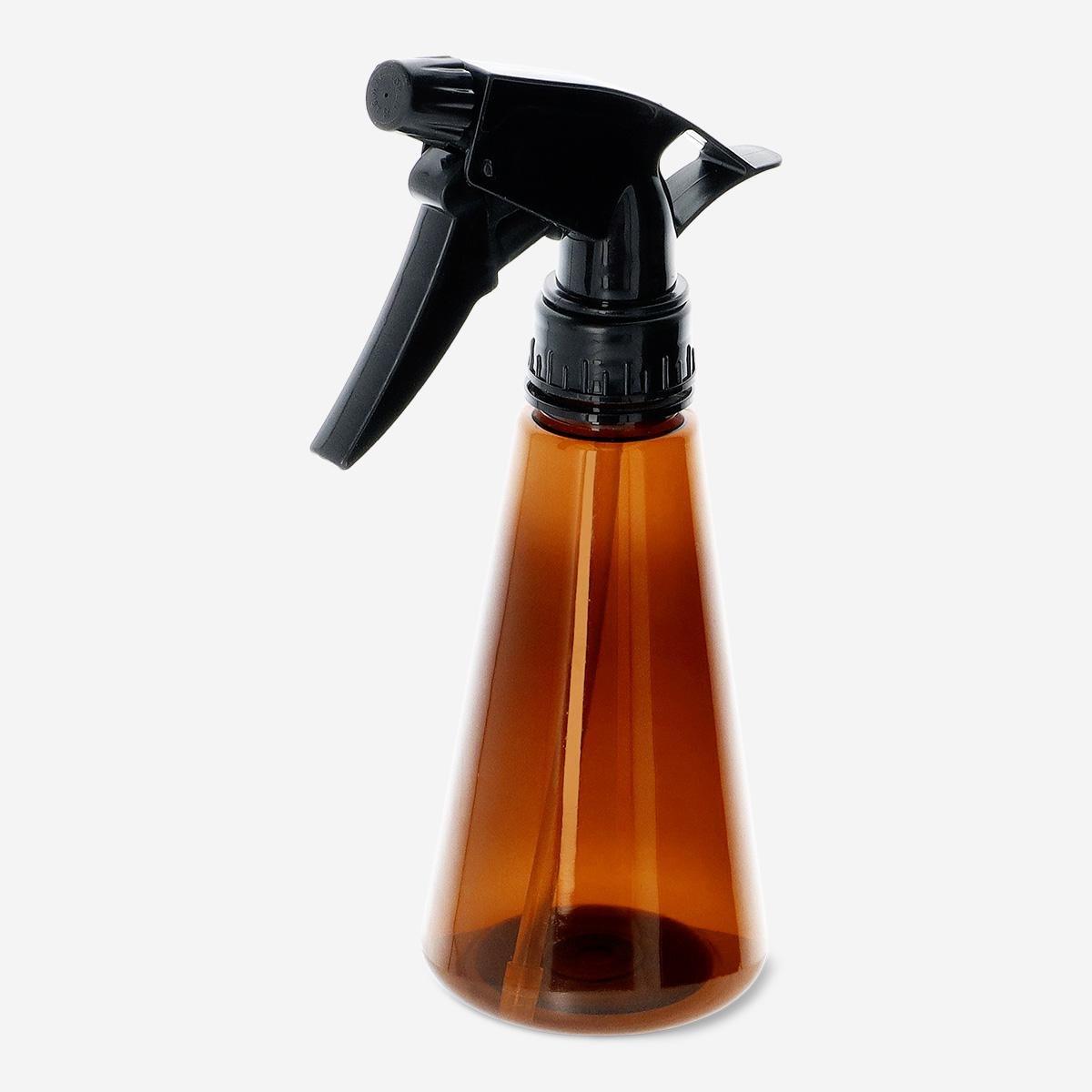 Brown mist spray bottle. 250 ml