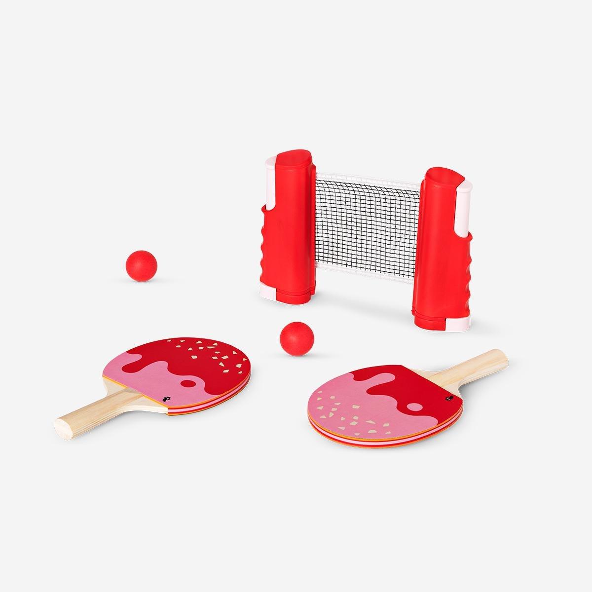 Table tennis set