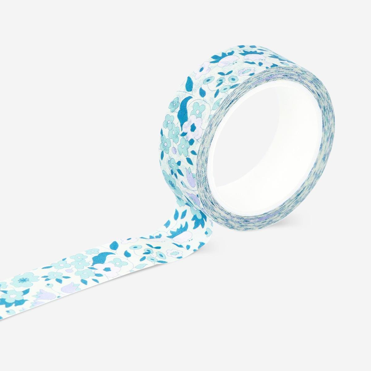 Multicolour floral paper tape. 6 pcs