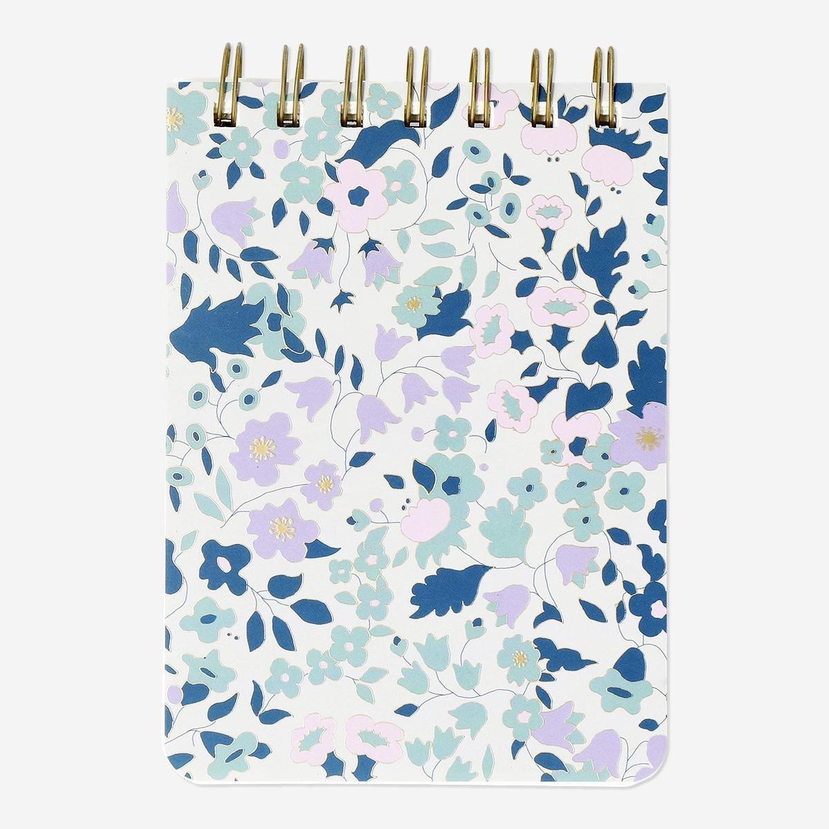 Multicolour floral notepad