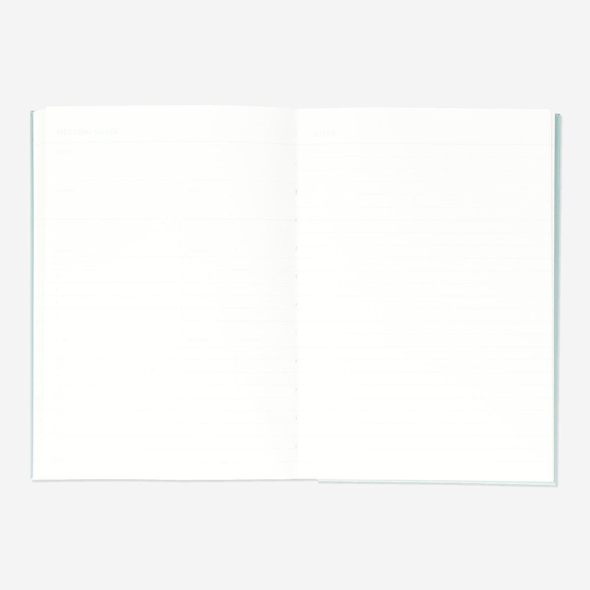 Multicolour meeting planner