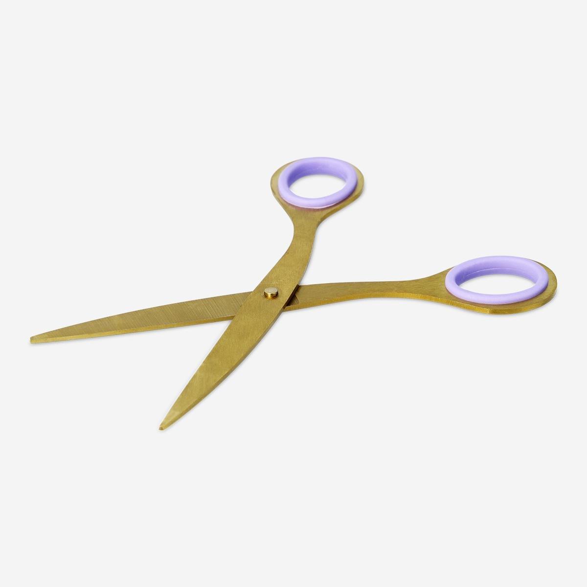 Gold elegant scissors