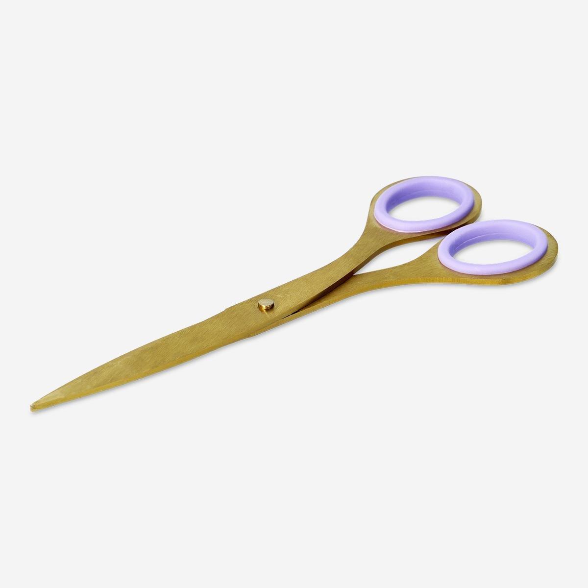 Gold elegant scissors