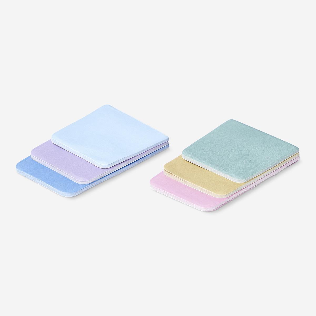 Multicolour sticky memos