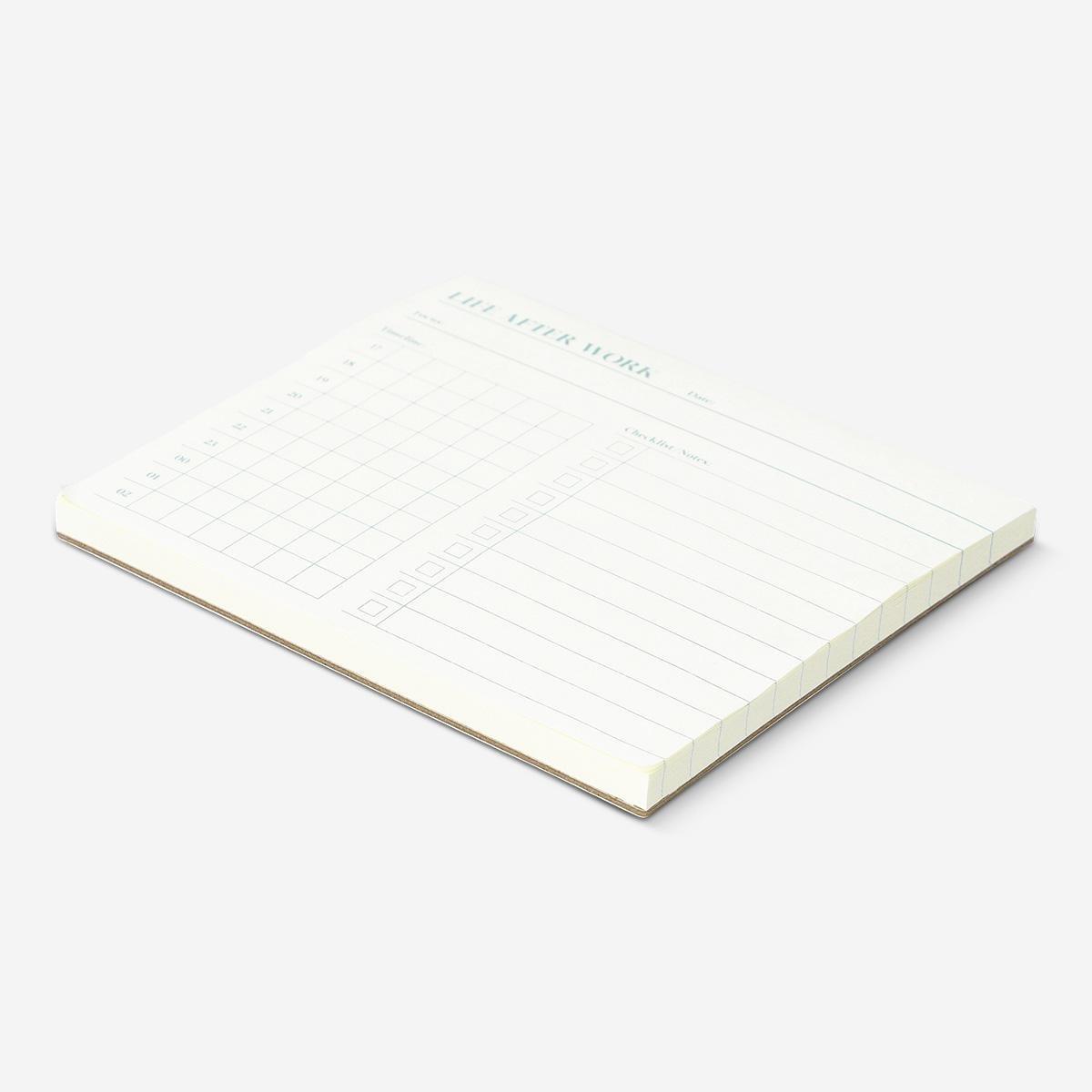 Multicolour free-time planner