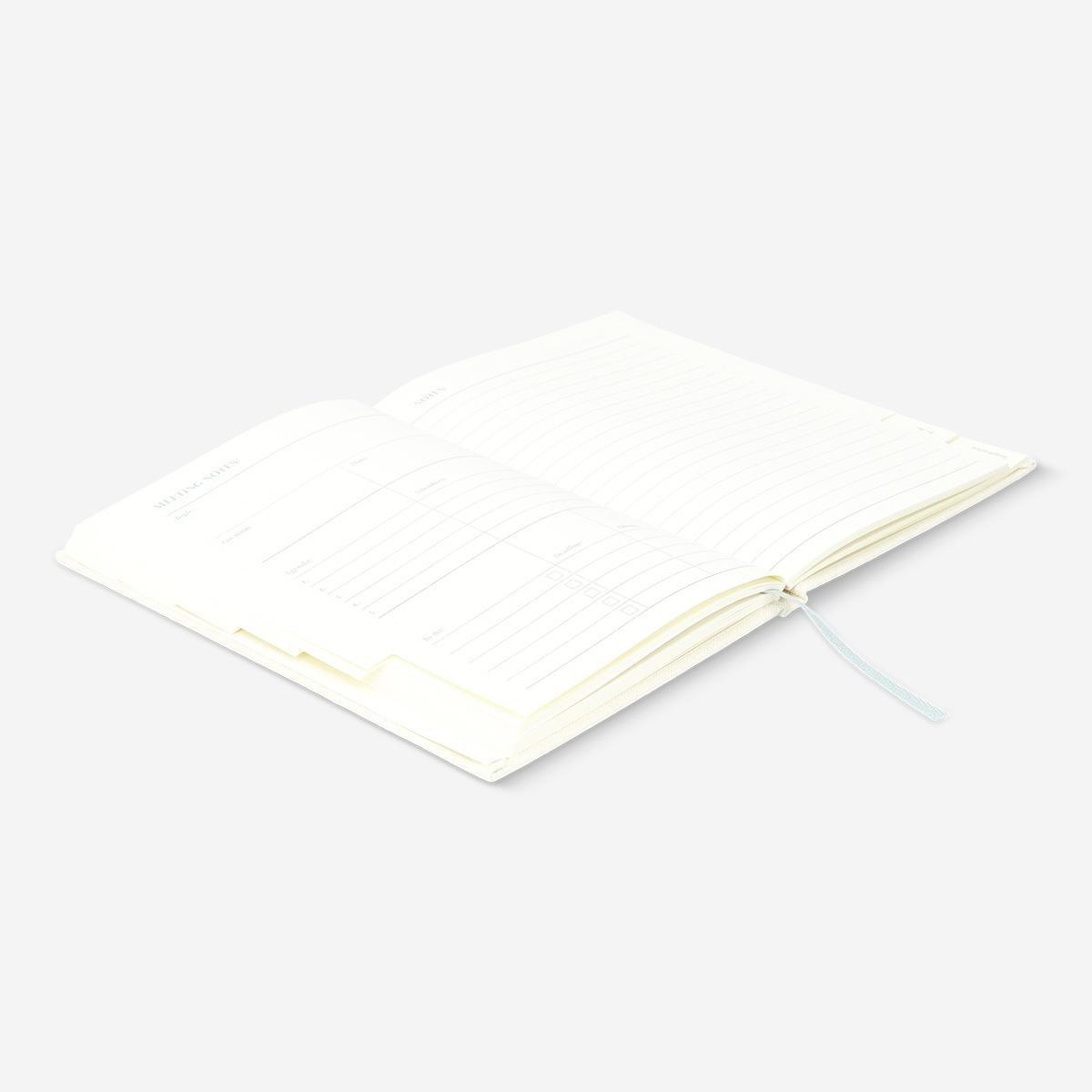 White personal planner. a5