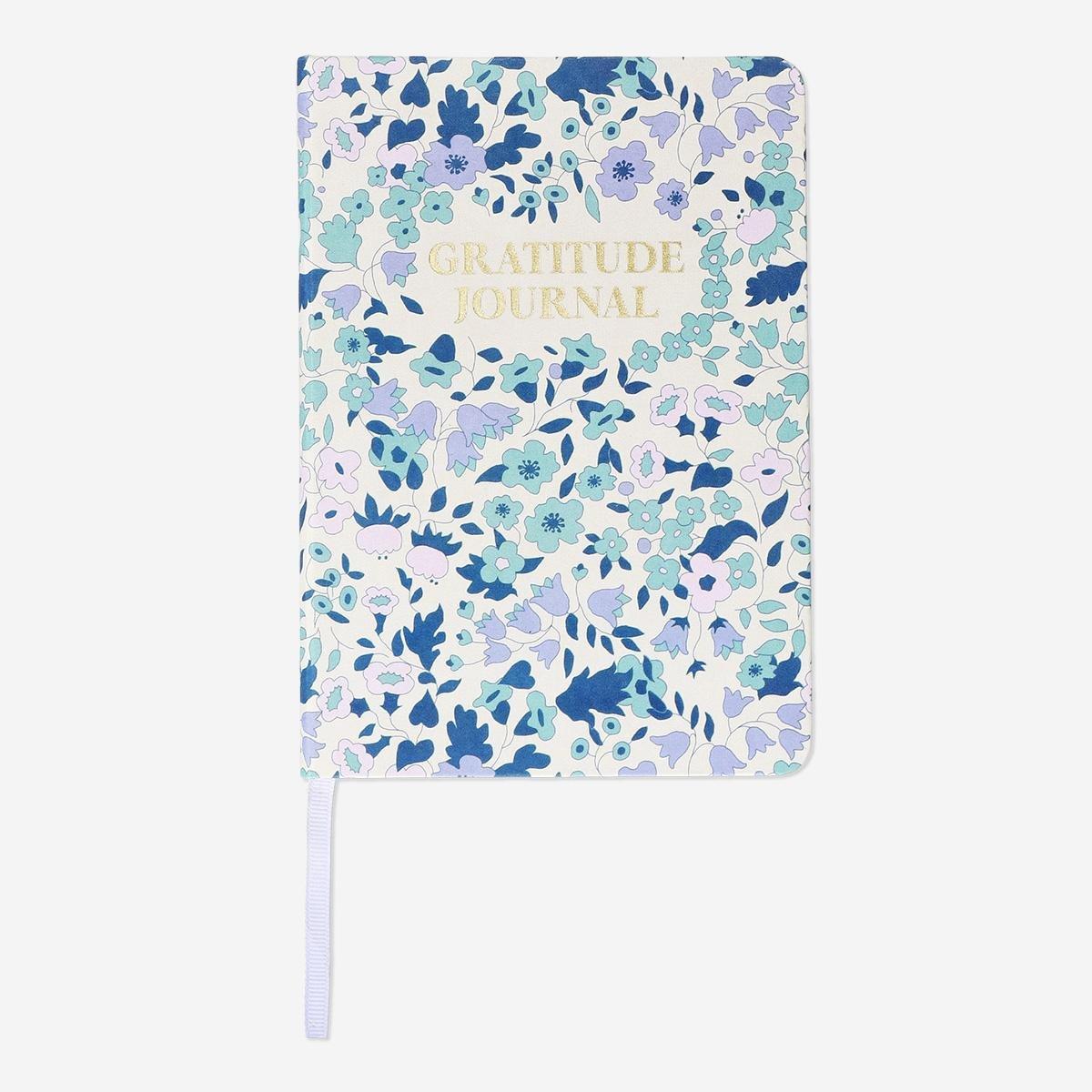 Multicolour floral gratitude journal