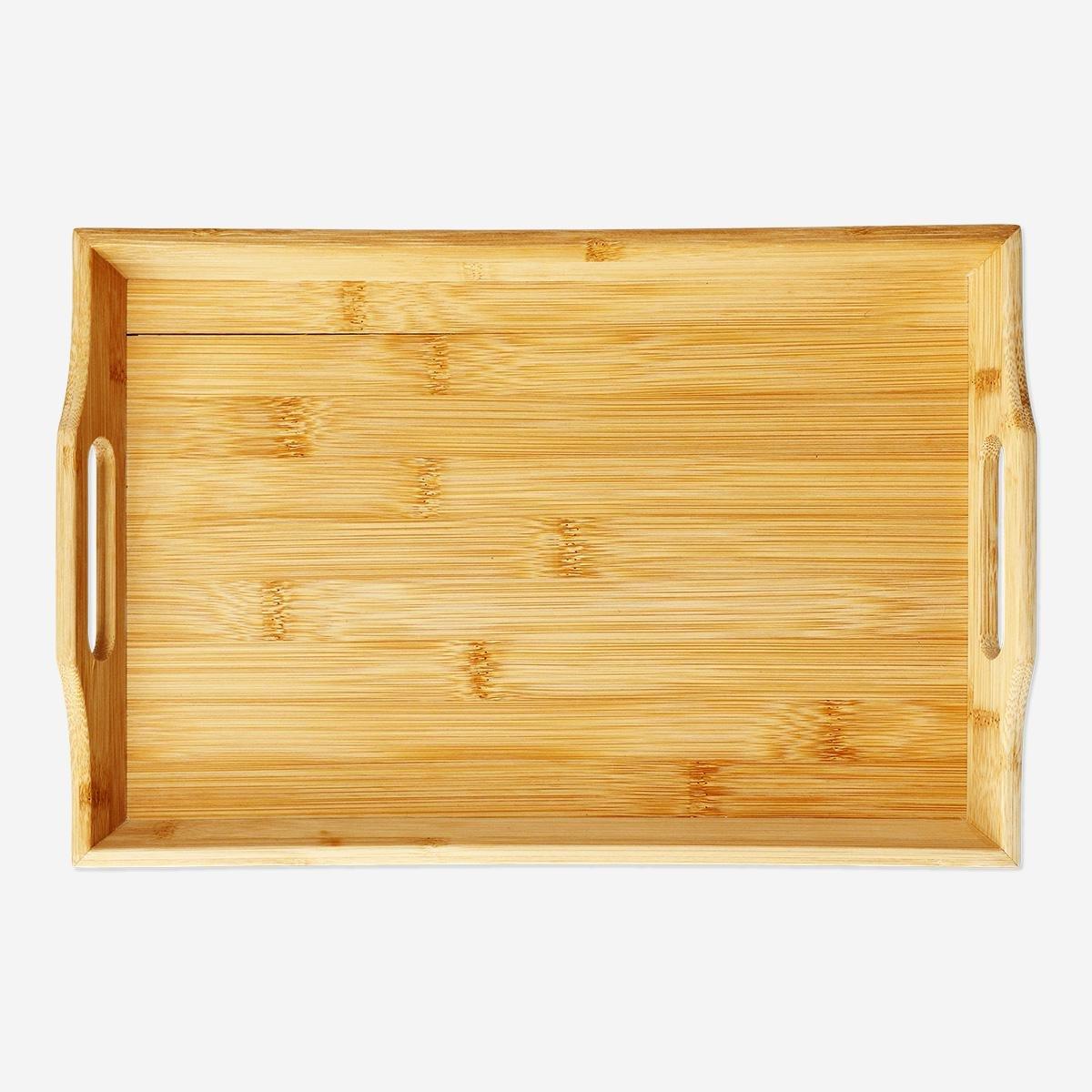 Brown Bamboo Tray