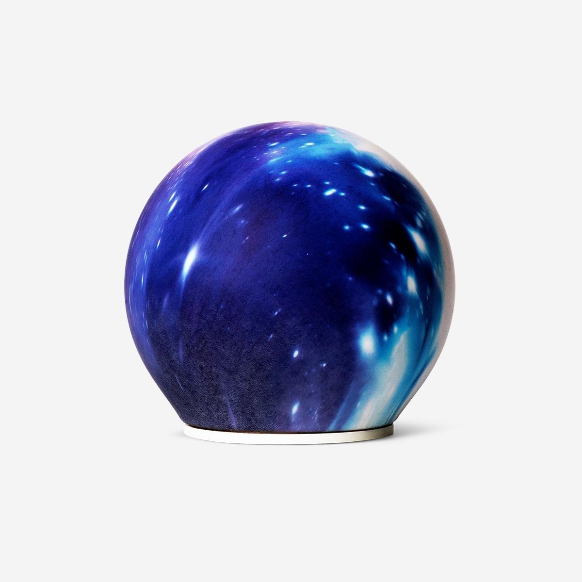 Blue space theme cosy lamp