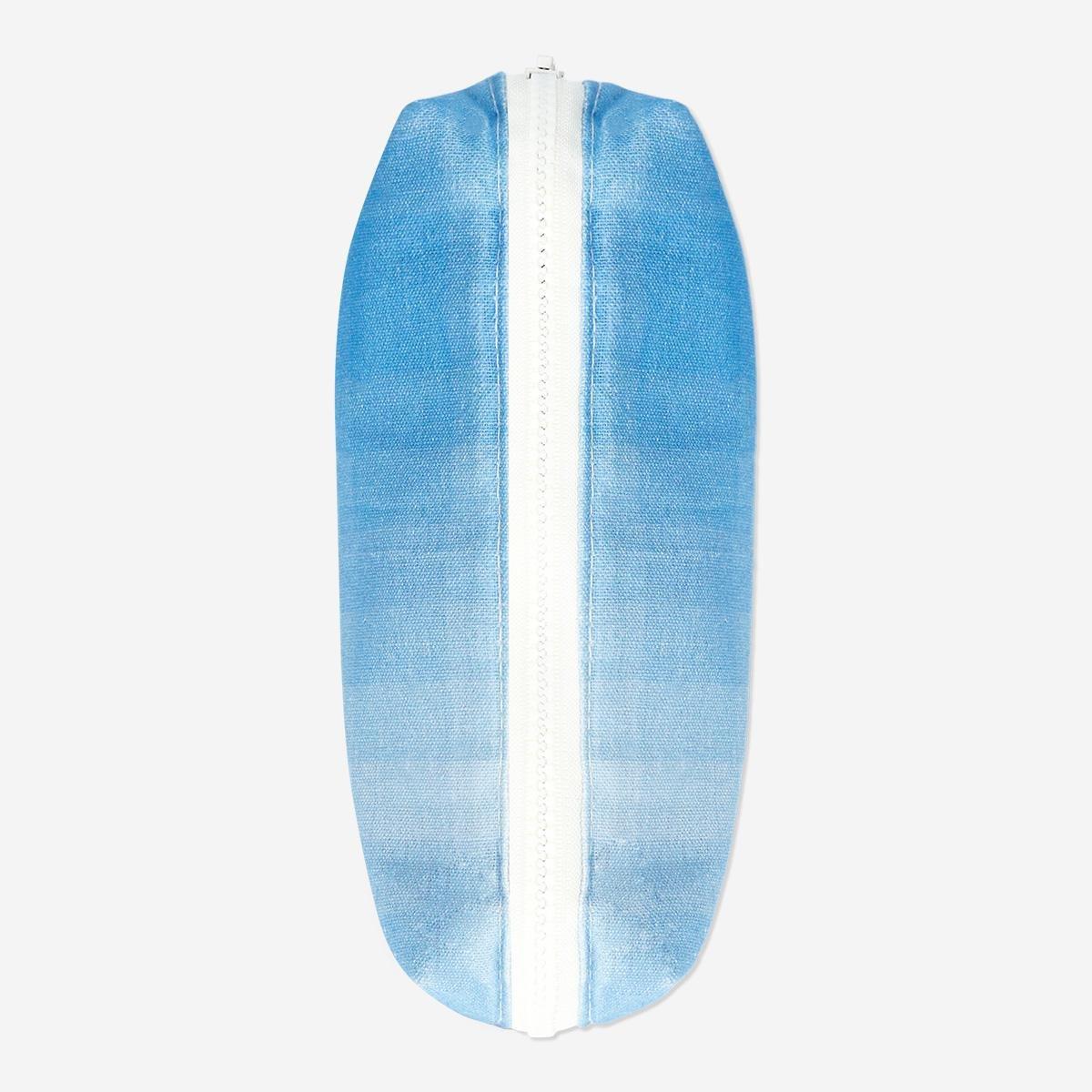 Blue Printed Pencil Case