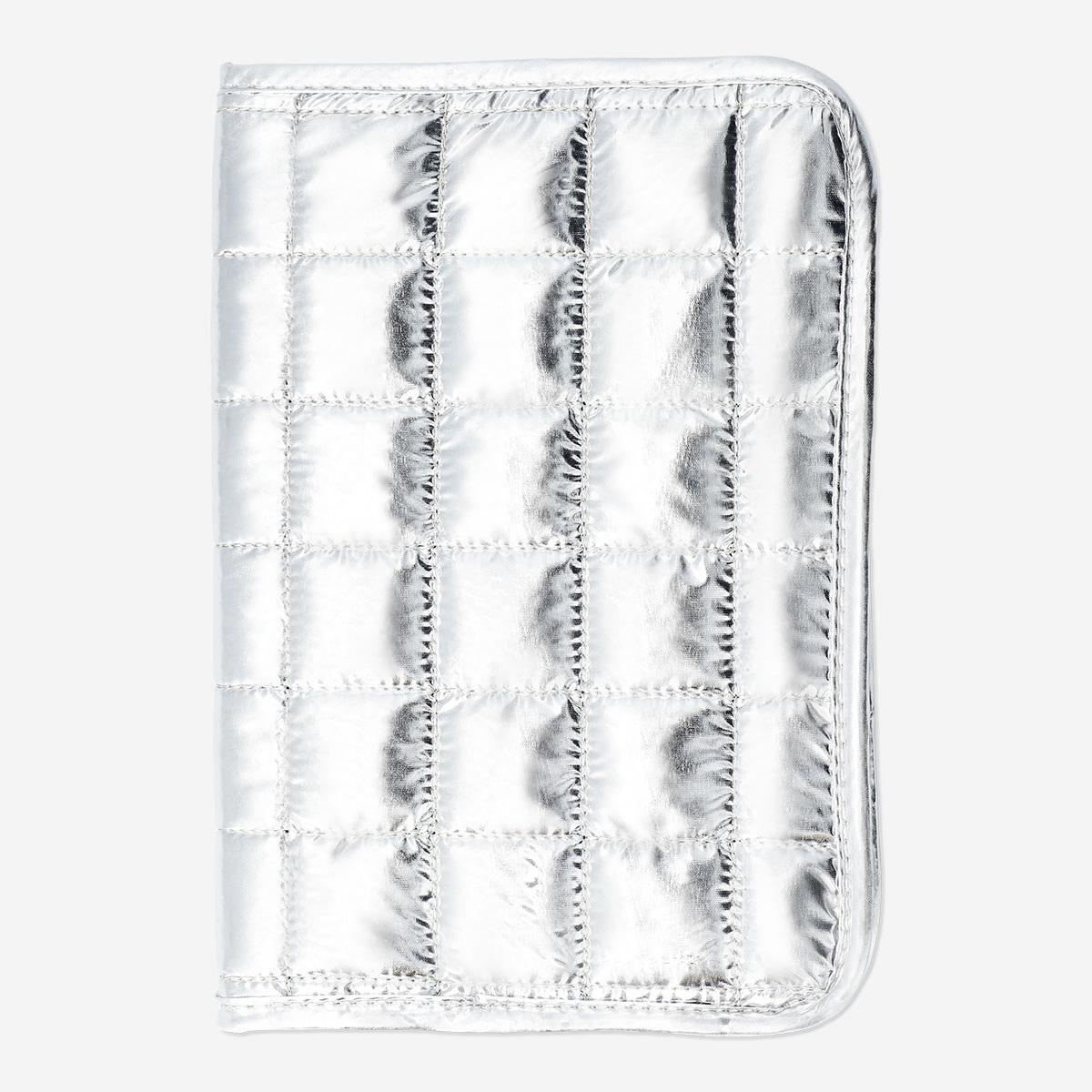 Silver removable cover notebook