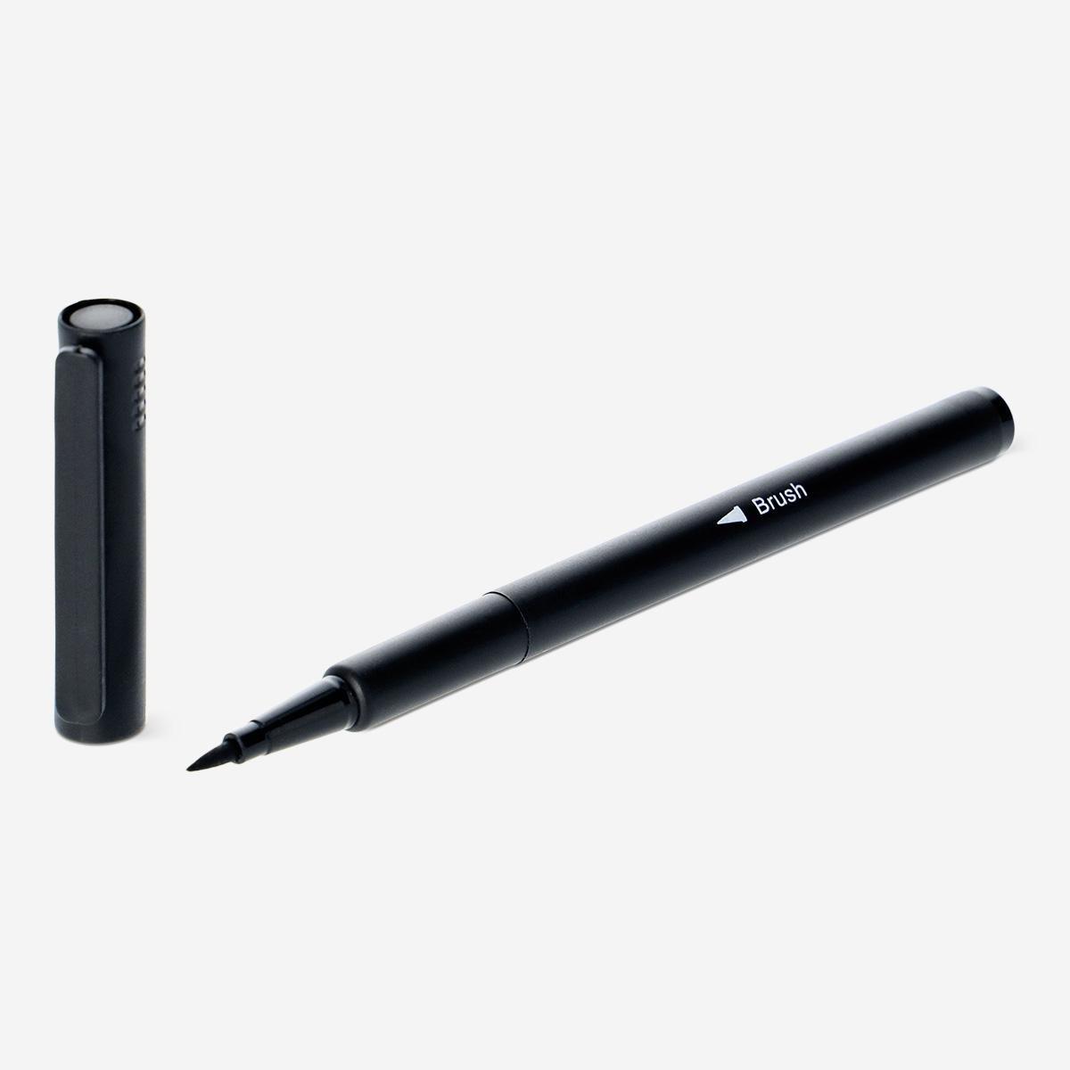 Black drawing and calligraphy pens, 12 pcs