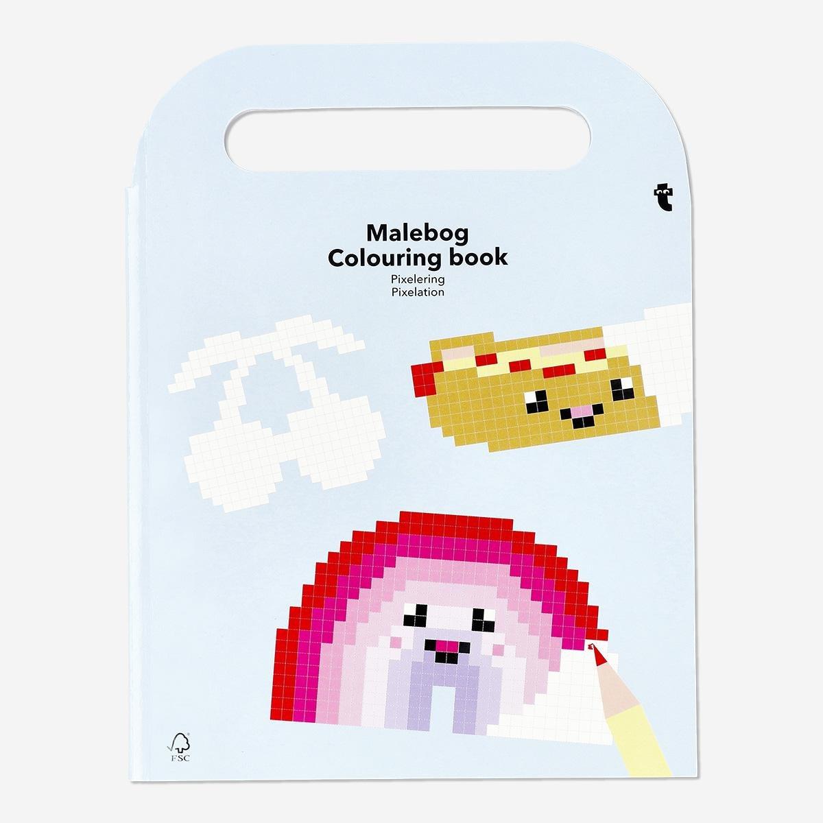 Multicolour colouring book