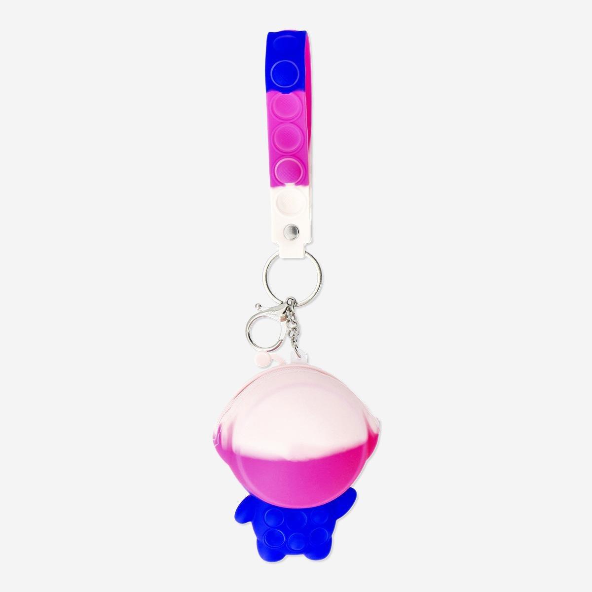 Multicolour astronaut key ring