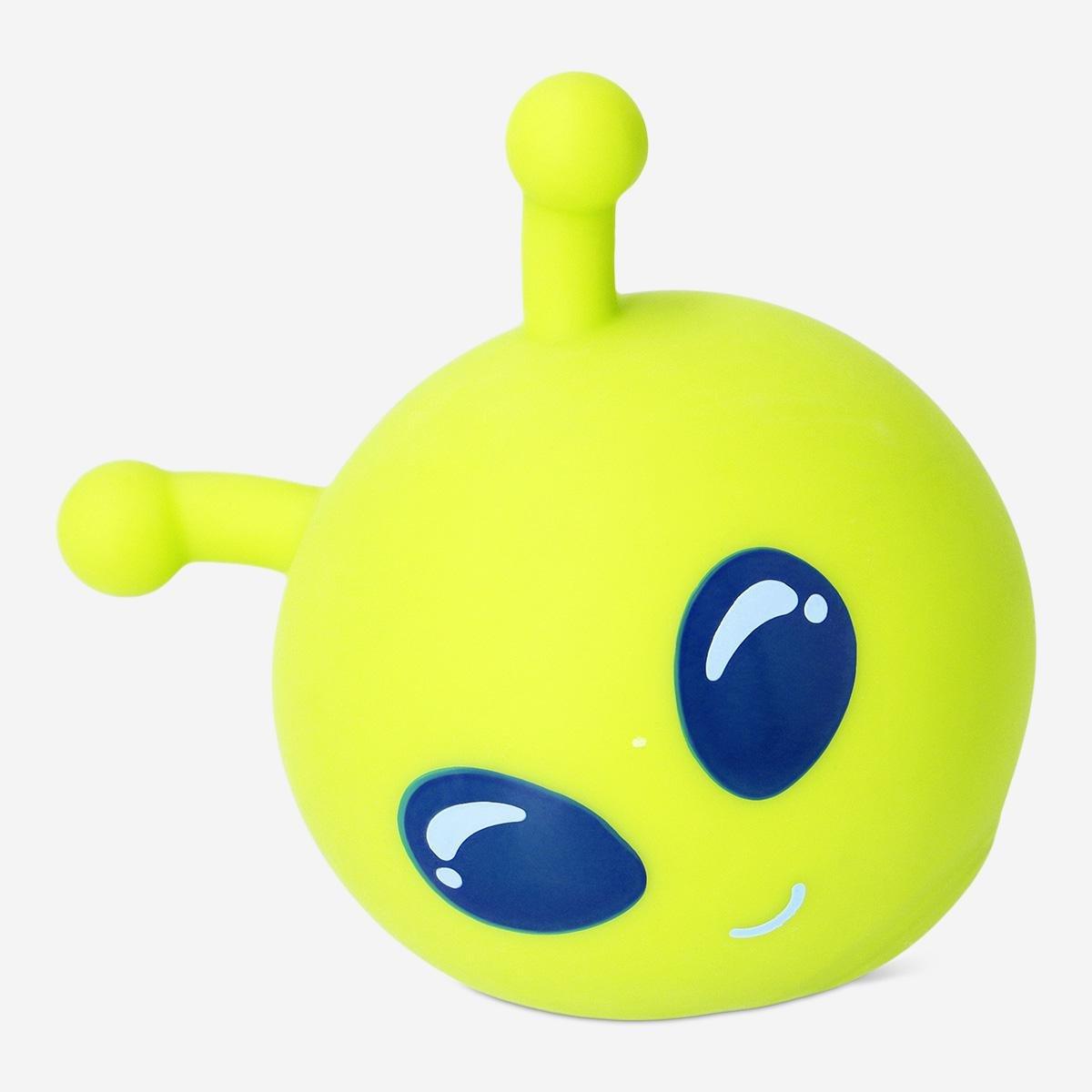 Yellow alien fidget toy