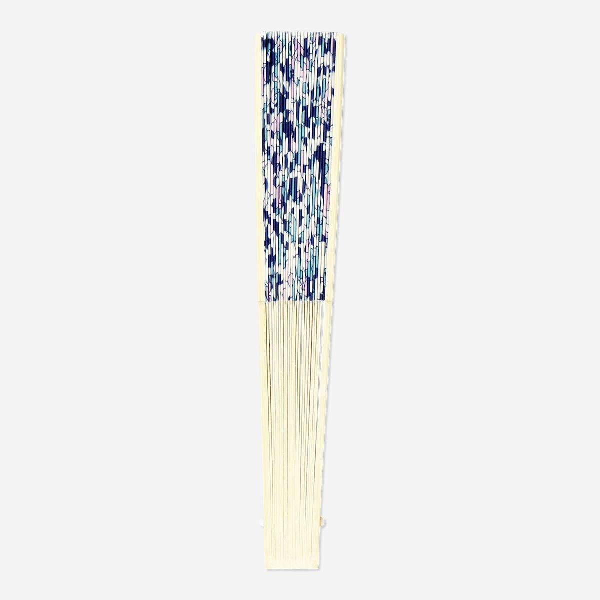 Multicolour floral foldable fan