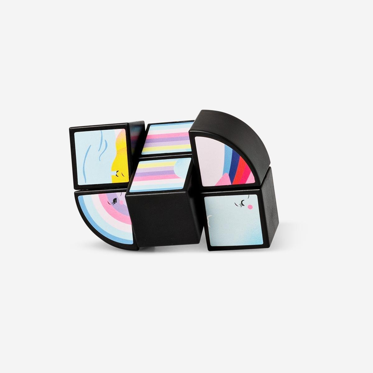 Multicolour easy iq puzzle