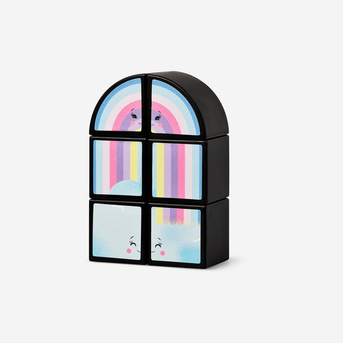 Multicolour easy iq puzzle
