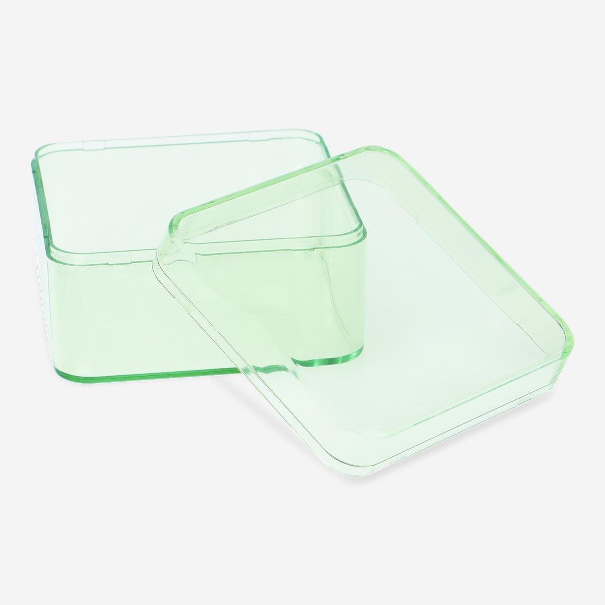 Green small storage box