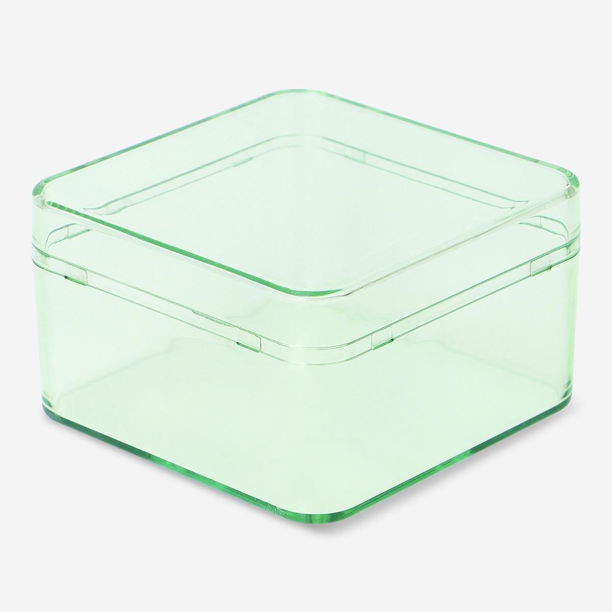 Green small storage box