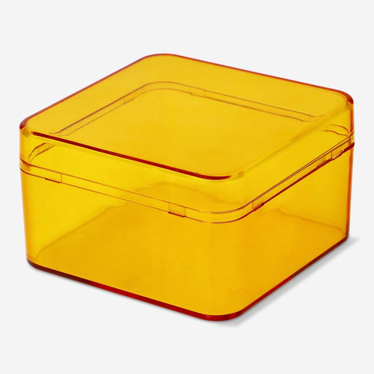 Orange small storage box