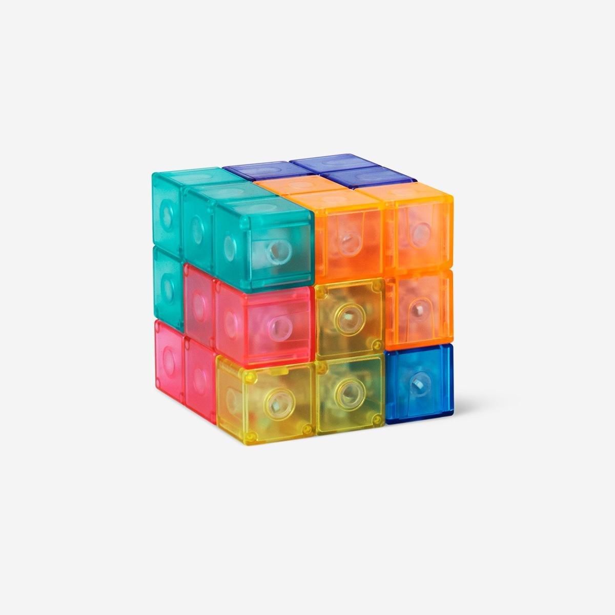 Multicolour magnetic iq cube