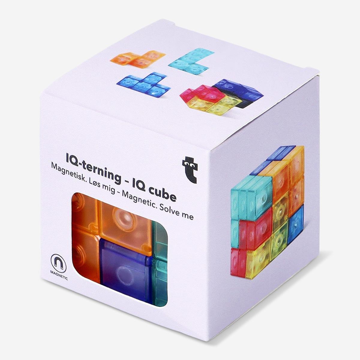 Multicolour magnetic iq cube