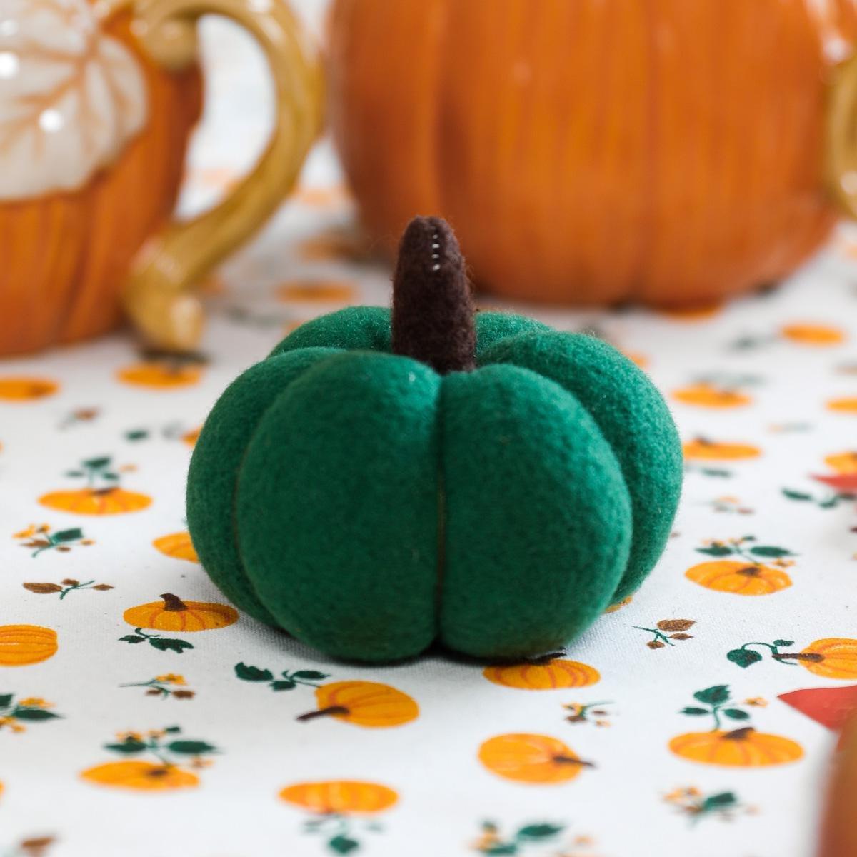 Green Decorative Pumpkin