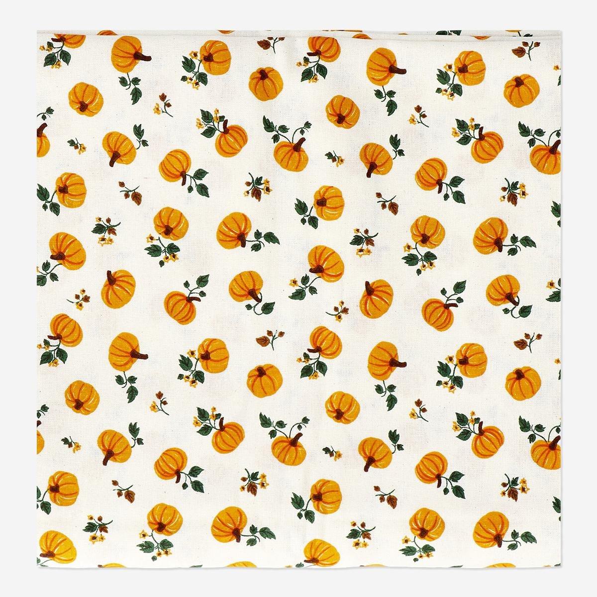 Orange Pumpkin Tablecloth