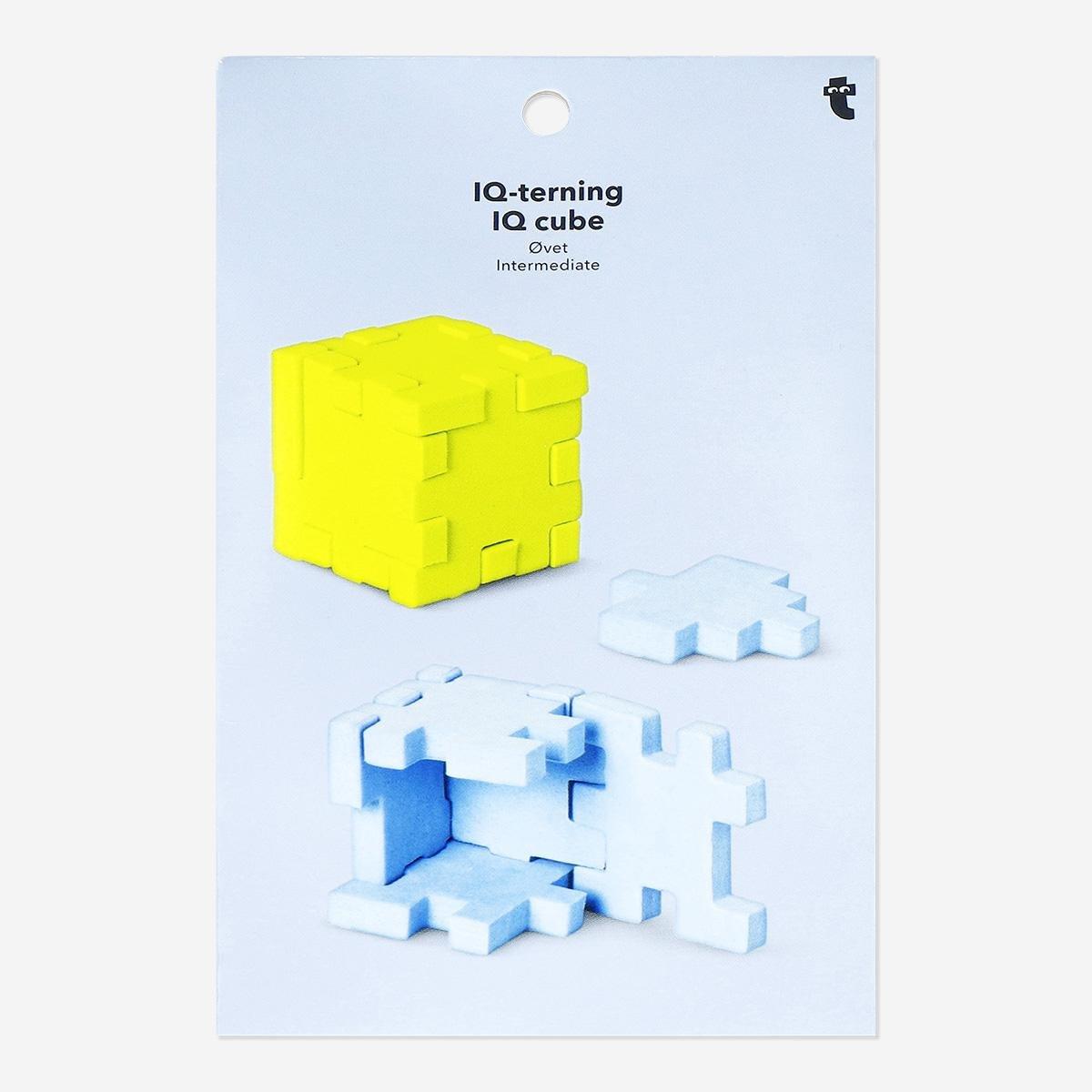 Red intermediate iq cube