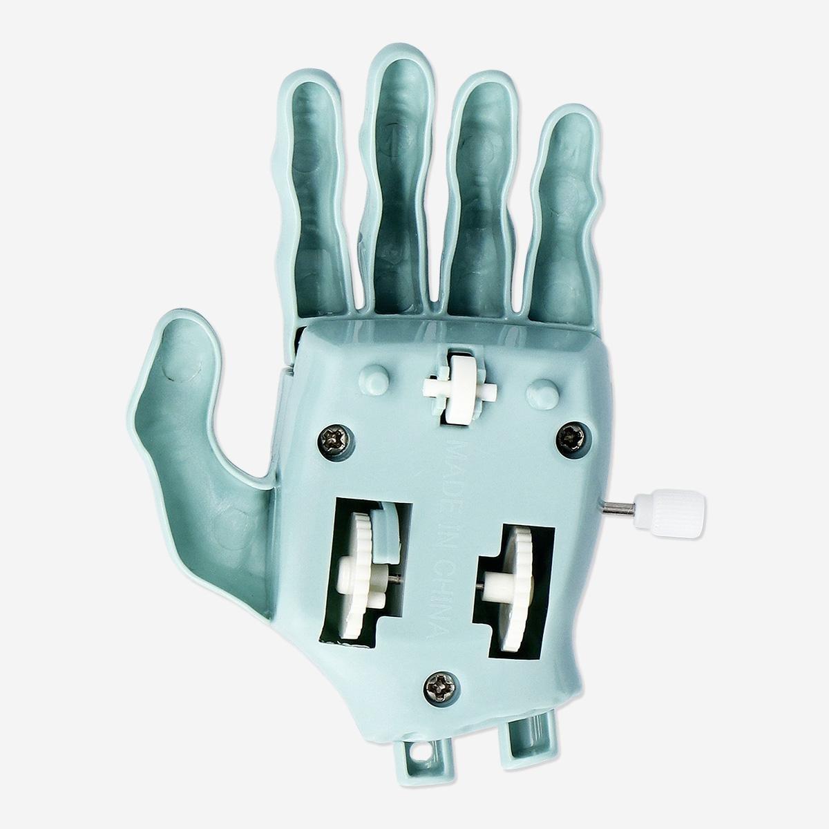 Green Wind Up Zombie Hand