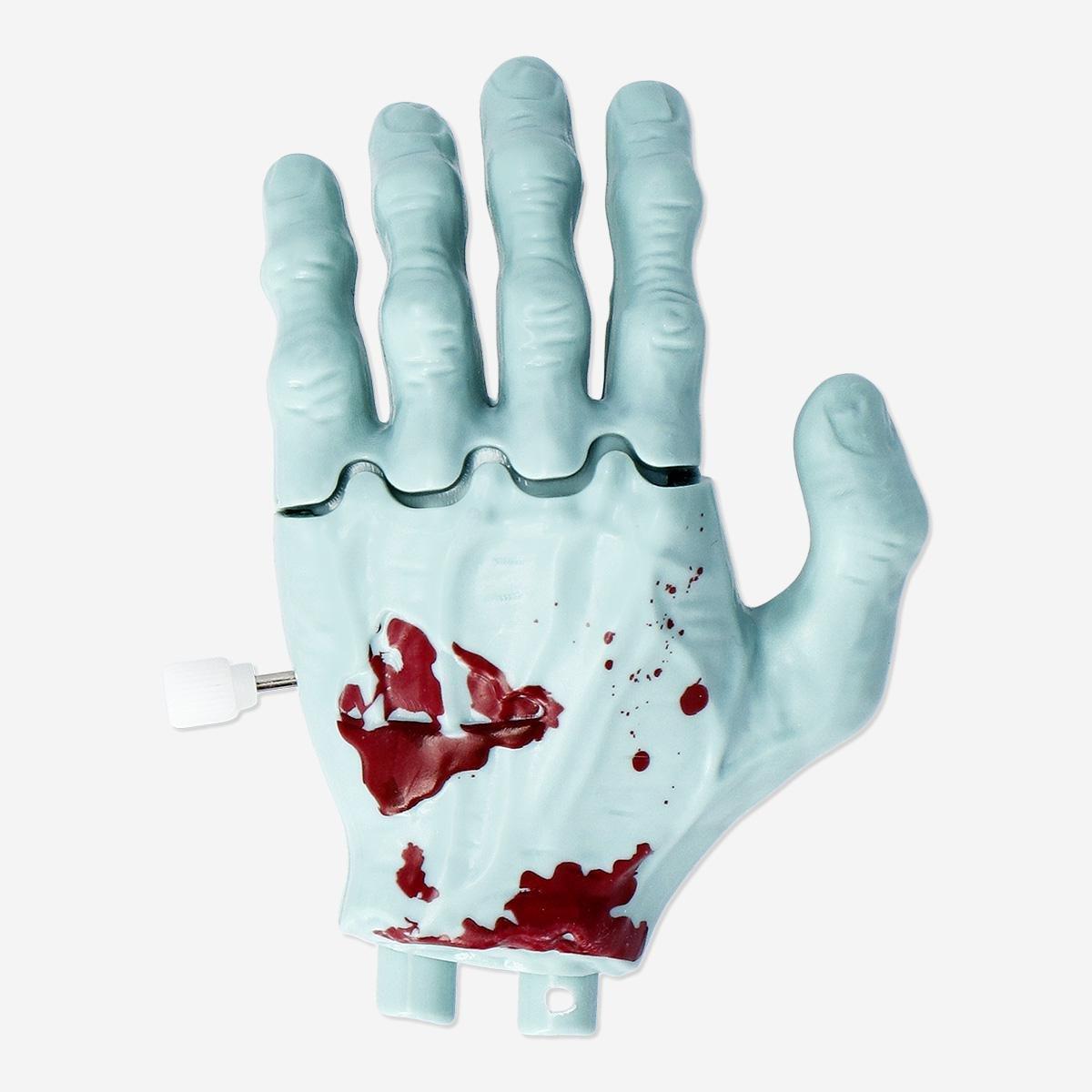 Green Wind Up Zombie Hand