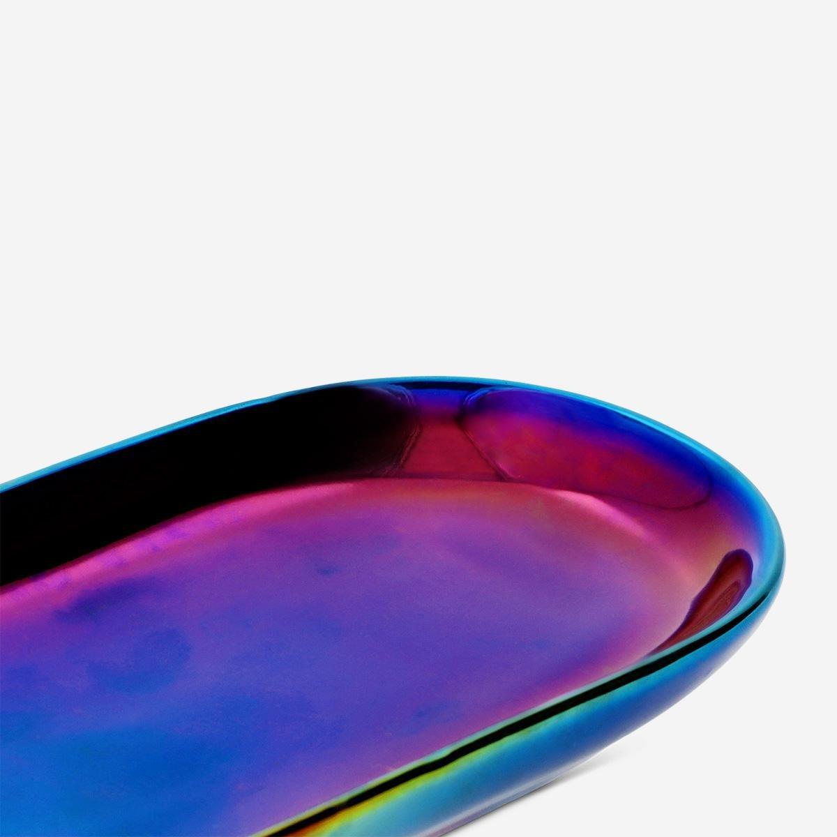 Multicolour serving dish