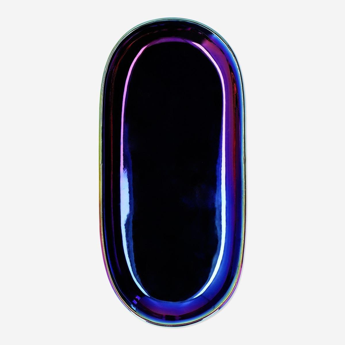 Multicolour serving dish