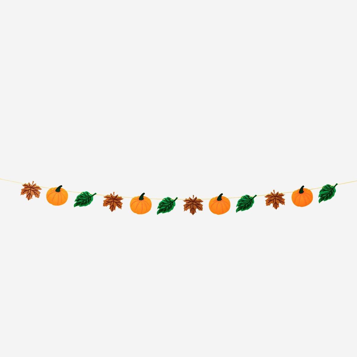 Multicolour Pumpkin Garland