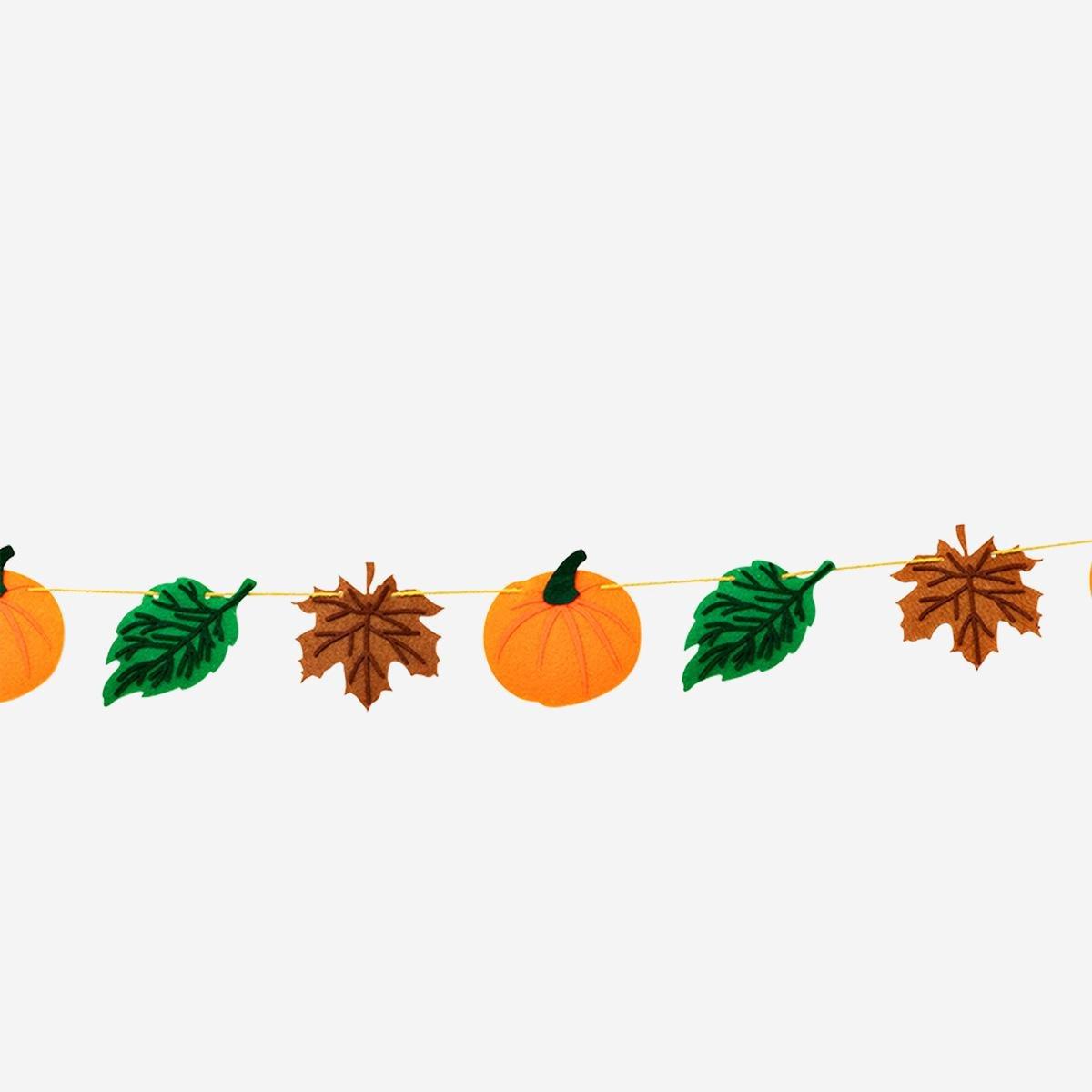 Multicolour Pumpkin Garland
