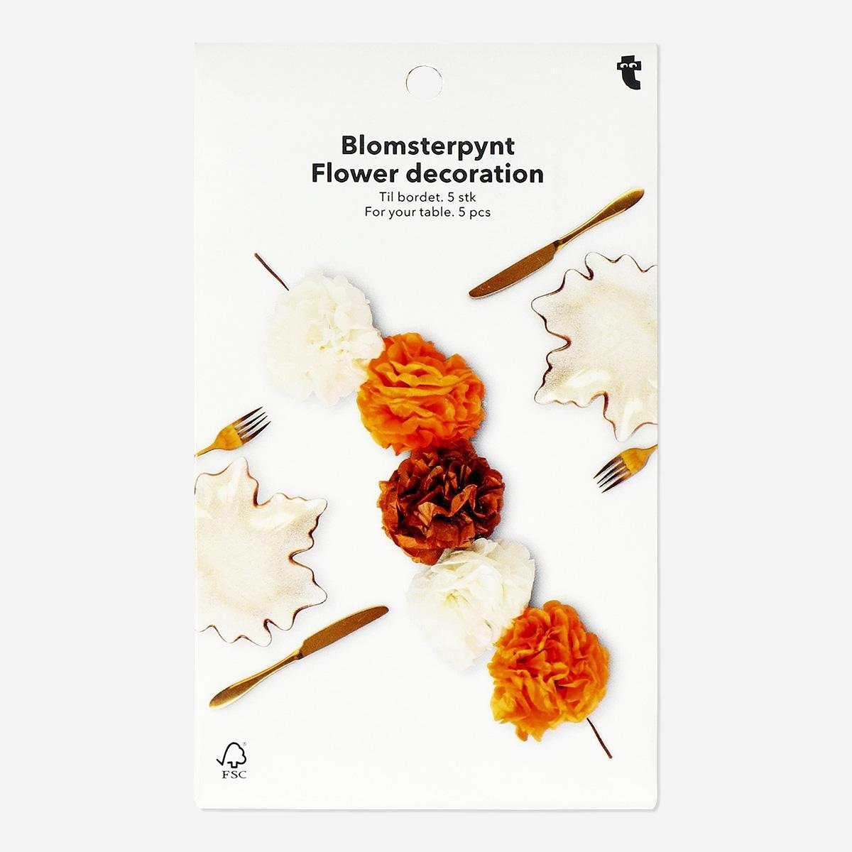 Multicolour Flower Decorations