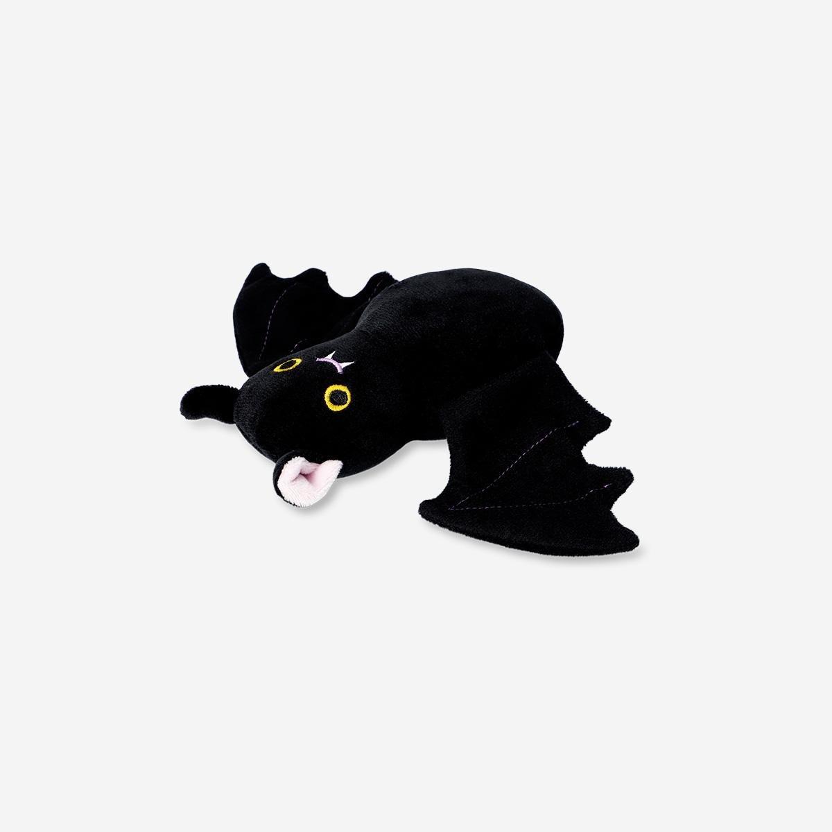 Black Bat-Shaped Pet Toy