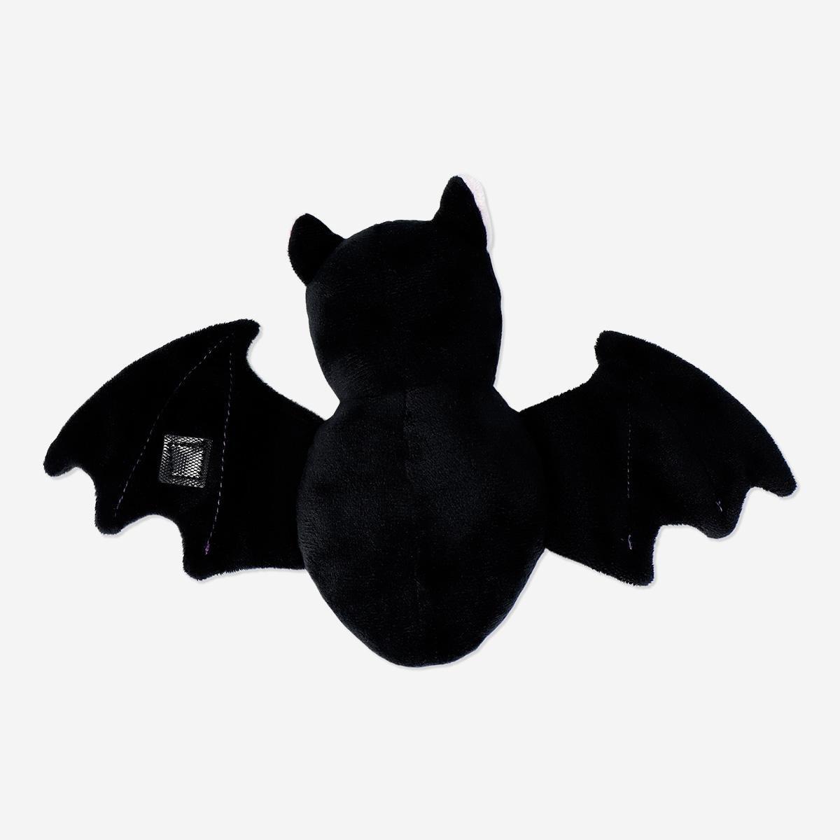 Black Bat-Shaped Pet Toy