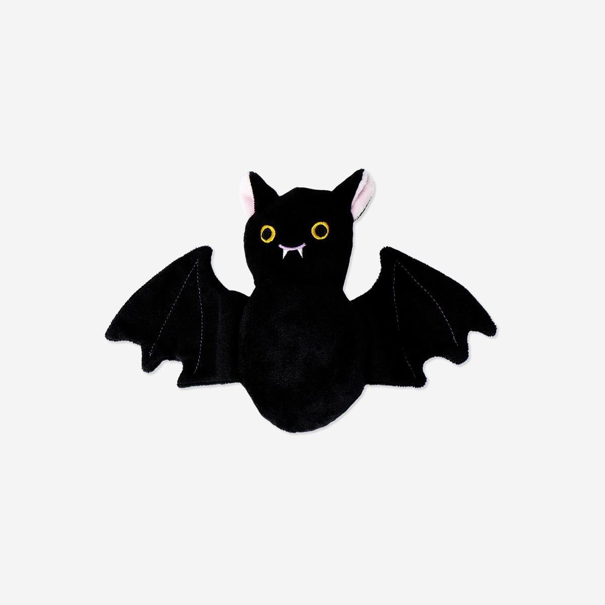 Black Bat-Shaped Pet Toy