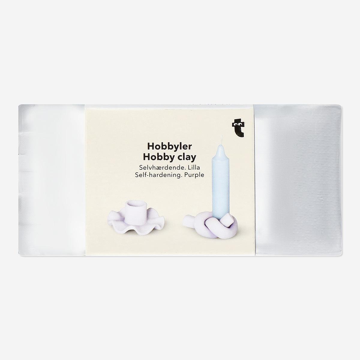 Purple Airdrying Hobby Clay In Purple - 200 G