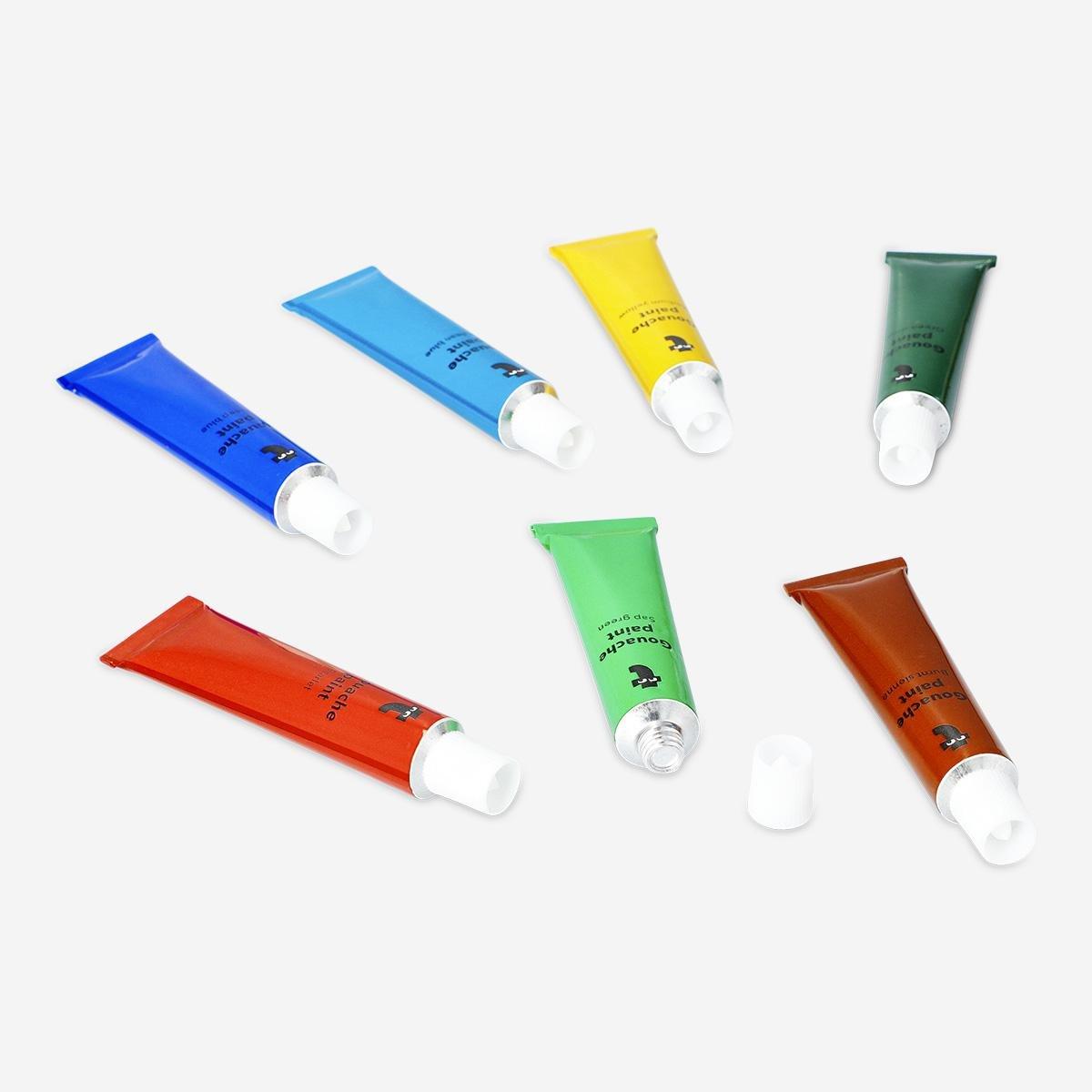 Multicolour Gouache Paint Set, 12 Pcs
