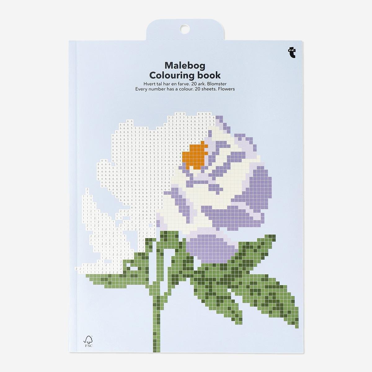 Multicolour Colour By Numbers Book