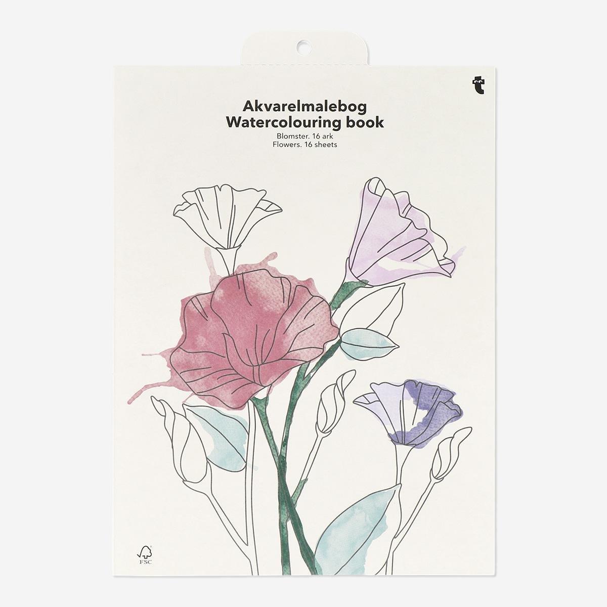 Multicolour Water Colouring Book