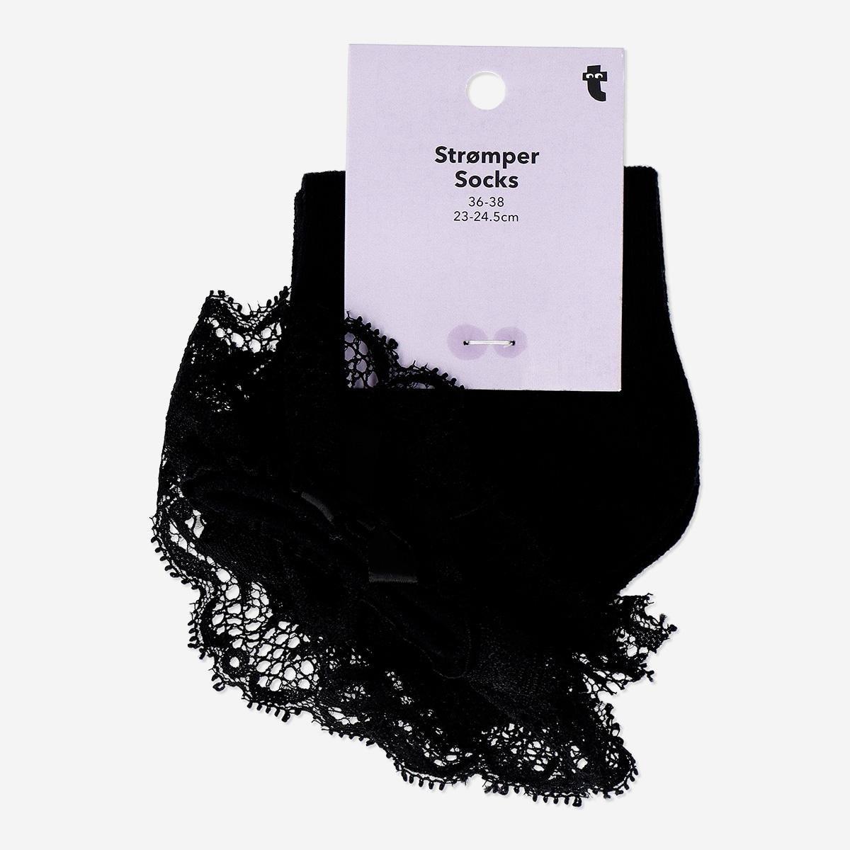 Black Gothic Socks